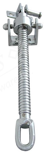 12" Fanlight Screw Polished Chrome