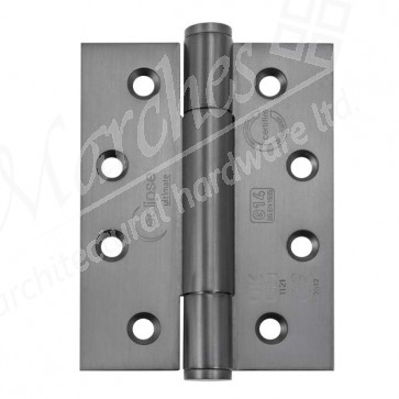 102 x 76 x 3mm Concealed Bearing Hinge Dark Bronze (Grade 201) - Pair