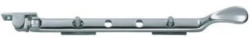 10" Casement Window Stay - Polished Chrome