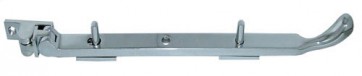 Carlisle 8" Bulb End Casement Window Stay Polished Chrome