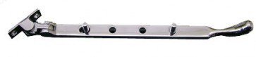 Carlisle 12" Bulb End Casement Window Stay Polished Chrome