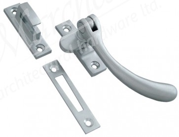 Bulb End Casement Window Fastener - Satin Chrome