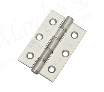 3" Washered Butt Hinge (Pair) - Stainless Steel