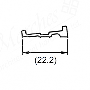 6 - 7° Friction Hinge Packer 406mm