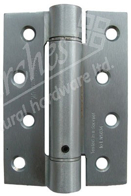 4" Single Action Spring Hinge (1.5prs) - Satin Chrome