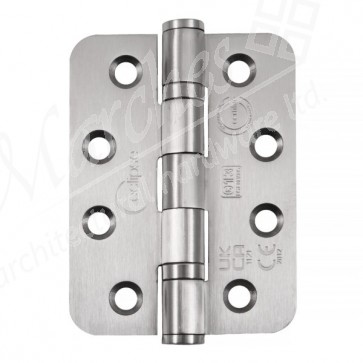 Eclipse 4" Fire Rated Ball Bearing Butt Hinge (Pair) - SSS