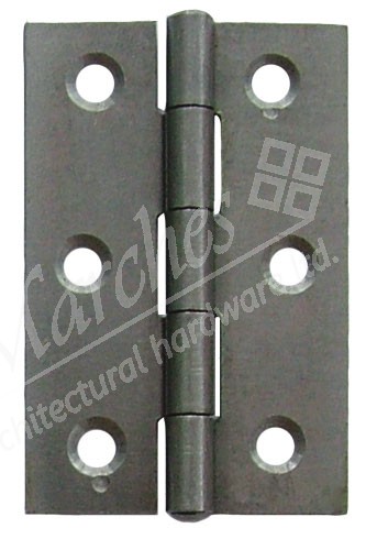 3" Steel Butt Hinges (pair) - Self Coloured