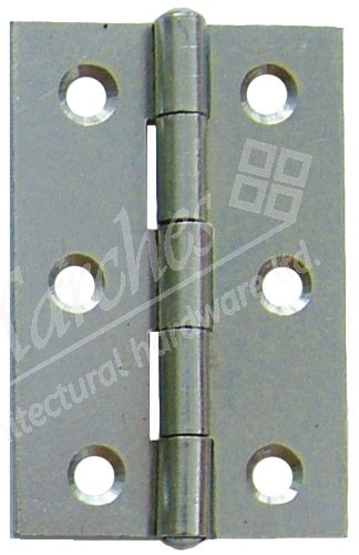 3" Steel Butt Hinges (pair) - Zinc