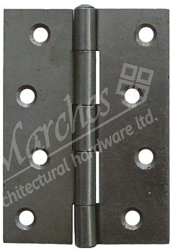 4" Steel Butt Hinges (pair) - Self Coloured