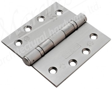 4" Wide Ball Bearing Butt Hinge (pair) - Grade 316 SSS 