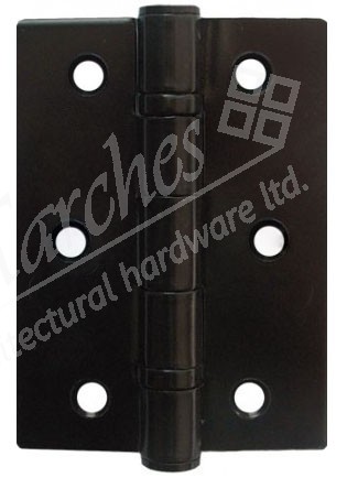 3" Ball Bearing Steel Butt Hinge (pair)- Black