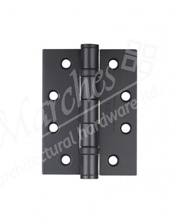 4" Double Ball Bearing Butt Hinge (Pair) - Black