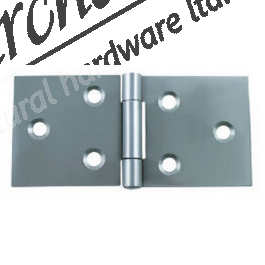 Back Flap Steel Hinges (pair) - Zinc 