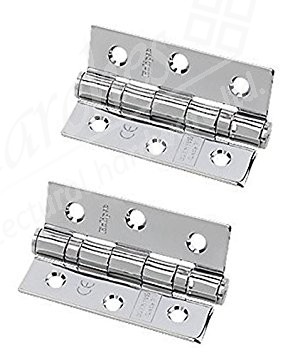 Eclipse 3" Fire Rated Ball Bearing Butt Hinge (Pair) - PSS