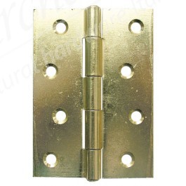 Steel Butt Hinges (pair) - Electro Brass