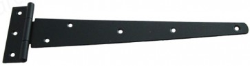 12" Metal T Hinge (pair) - Epoxy Black