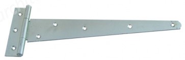 12" Metal T Hinge (pair) - BZP 