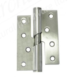SS Rising Butt Hinges (pair) - Satin Stainless Steel