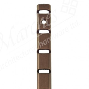 "U" Section Bookcase Strip 1.83m - Brown