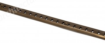 Raised Bookcase Strip 1.83m - Bronze Aluminium