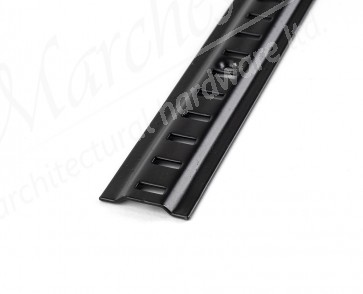 Raised Bookcase Strip 1.83m - Black