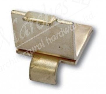 Heavy Duty Stud for Flat Bookcase Strip - Electro Brass 