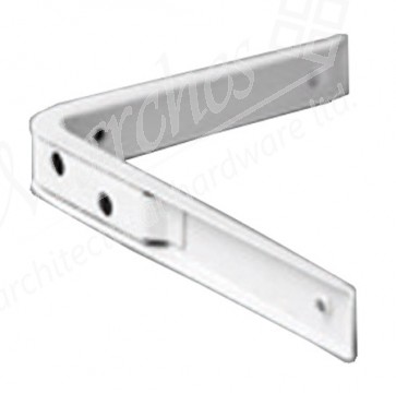 Reinforced Shelf Bracket 100mm x 75mm - White