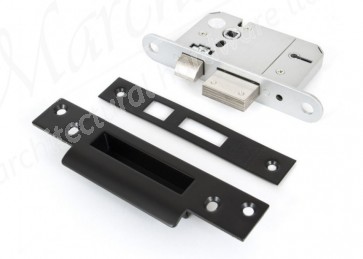 British Standard 5 Lever Sashlock 64mm KD - Black