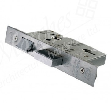 Eurospec British Standard 5 Lever Sashlock 76mm - Satin Stainless Steel