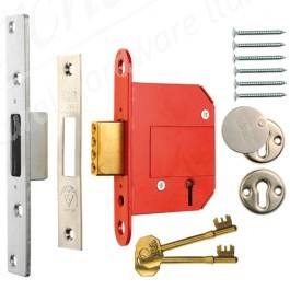 ERA British Standard Fortress 5 Lever Deadlock - Satin