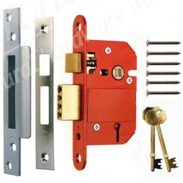 Era Fortress British Standard 5 Lever Sashlock - Satin