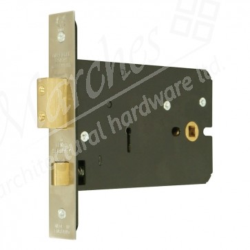 Imperial 5 Lever Horizontal Sash Lock - Brass