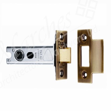 Tubular Mortice Latch 2.5" - Florentine Bronze