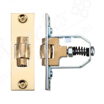 50mm Adjustable Roller Catch Brass