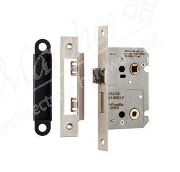 2.5" Easi-T Bathroom Lock - Satin Nickel 