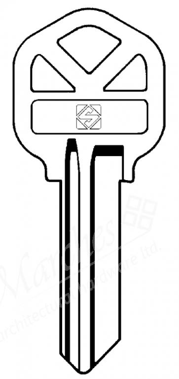 Blank Key for 18344/B