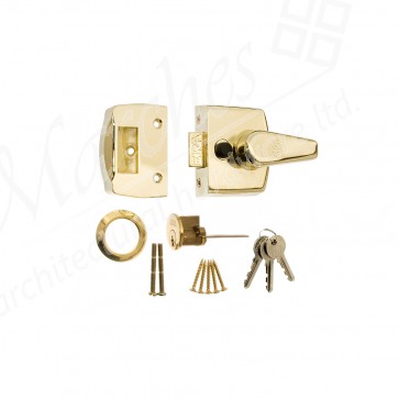 ERA - 40mm Night Latch - Brass Case & Cylinder