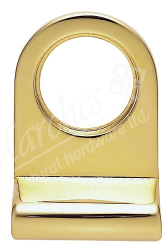 Cylinder Latch Pull - Polished Brass