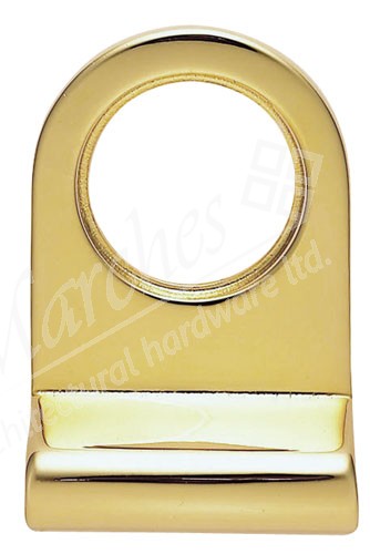 Cylinder Latch Pull - Polished Brass