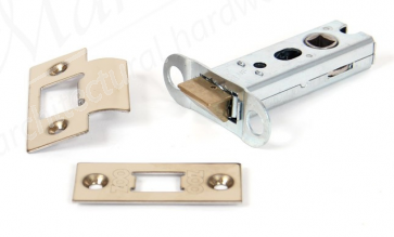 Heavy Duty Tubular Latch 3" - Brass