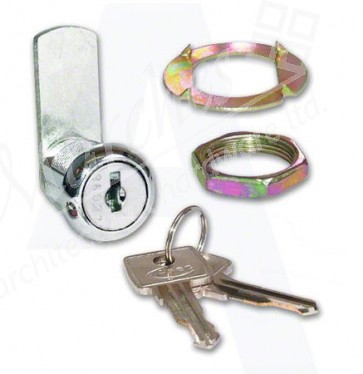 Asec Nut Fix Camlock 16mm KA - Chrome Plated