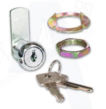 Asec Nut Fix Camlock 22mm KD - Chrome Plated