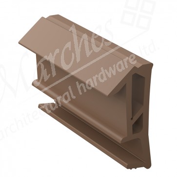 Deventer SPV124 18mm Rebate Weather Seal 100m - Brown