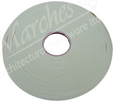 Security Glazing Tape 3mm x 9mm x25m Roll White 