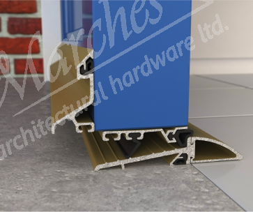 Exitex Outward Threshold & Deflector Gold 914mm