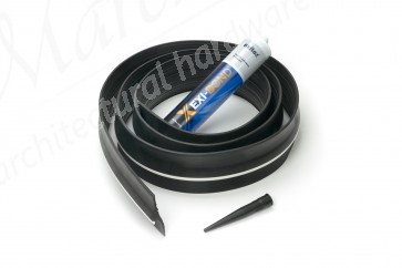Exitex Rubber Garage Threshold Seal Kit 2515mm - Black
