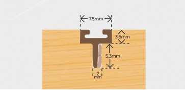 Exitex Centre Leg Pile Carrier (ONLY) 2.2m - Brown