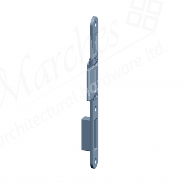 Winkhaus Non-Handed Flush Centre Keep, 28mm Centre Line - Premium Matt Silver