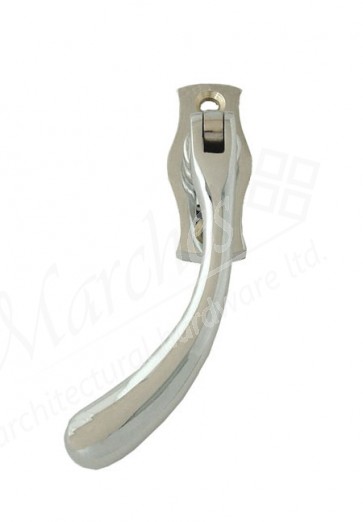  Lockable Espagnolette Handle LH Polished Chrome 