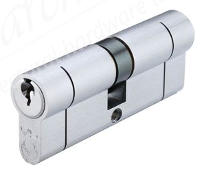 35/50 Euro Cylinder Keyed Alike - Satin Chrome